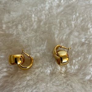 Mignonne Gavigan gold convertible earrings